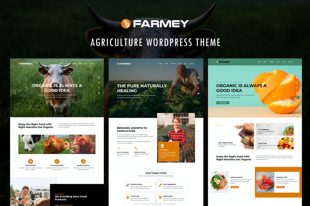 tema website agriculture
