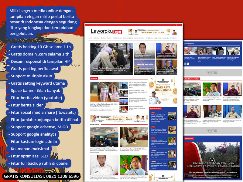jasa-website-berita-papua
